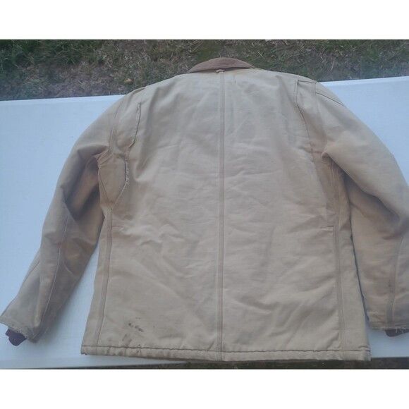 Carhartt Vtg Carhartt Artic Quilt lined Canvas Jacket Corduroy Collar Size US XXL / EU 58 / 5 - 8 Thumbnail