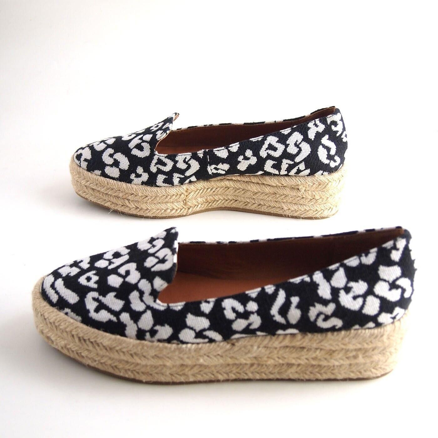 Designer Other Stories Espadrille Loafers Black Canvas EU 38 US 8 Size US 8 / IT 38 - 2 Thumbnail