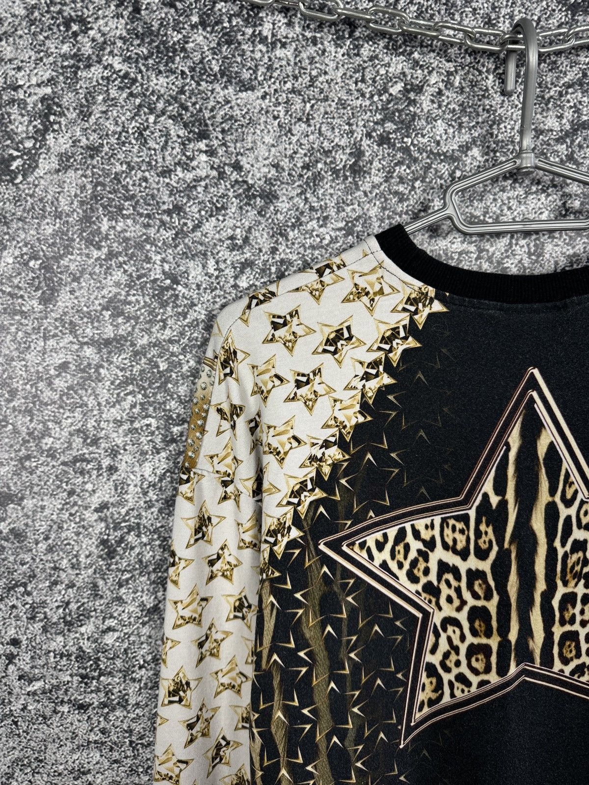 Just Cavalli Just Cavalli Golden Printed Sweatshirt Made in Italy Size 42 Size M / US 6-8 / IT 42-44 - 11 Thumbnail