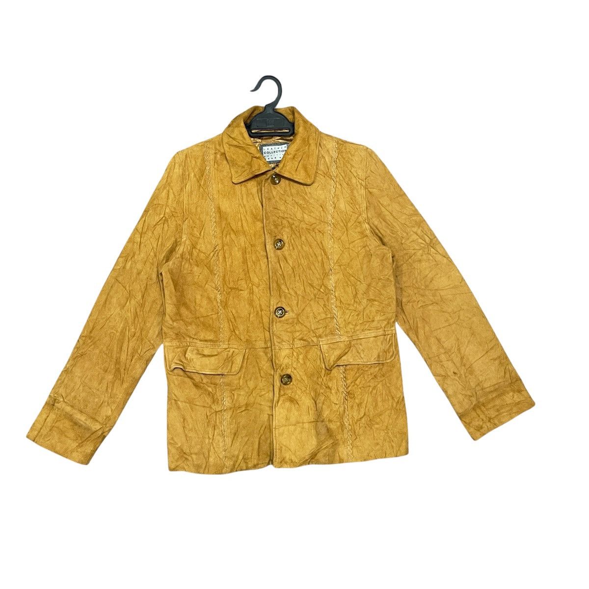 Issey Miyake Vintage Hai Sporting Gear Issey Miyake Sheep Leather Jacket Size US M / EU 48-50 / 2 - 1 Thumbnail