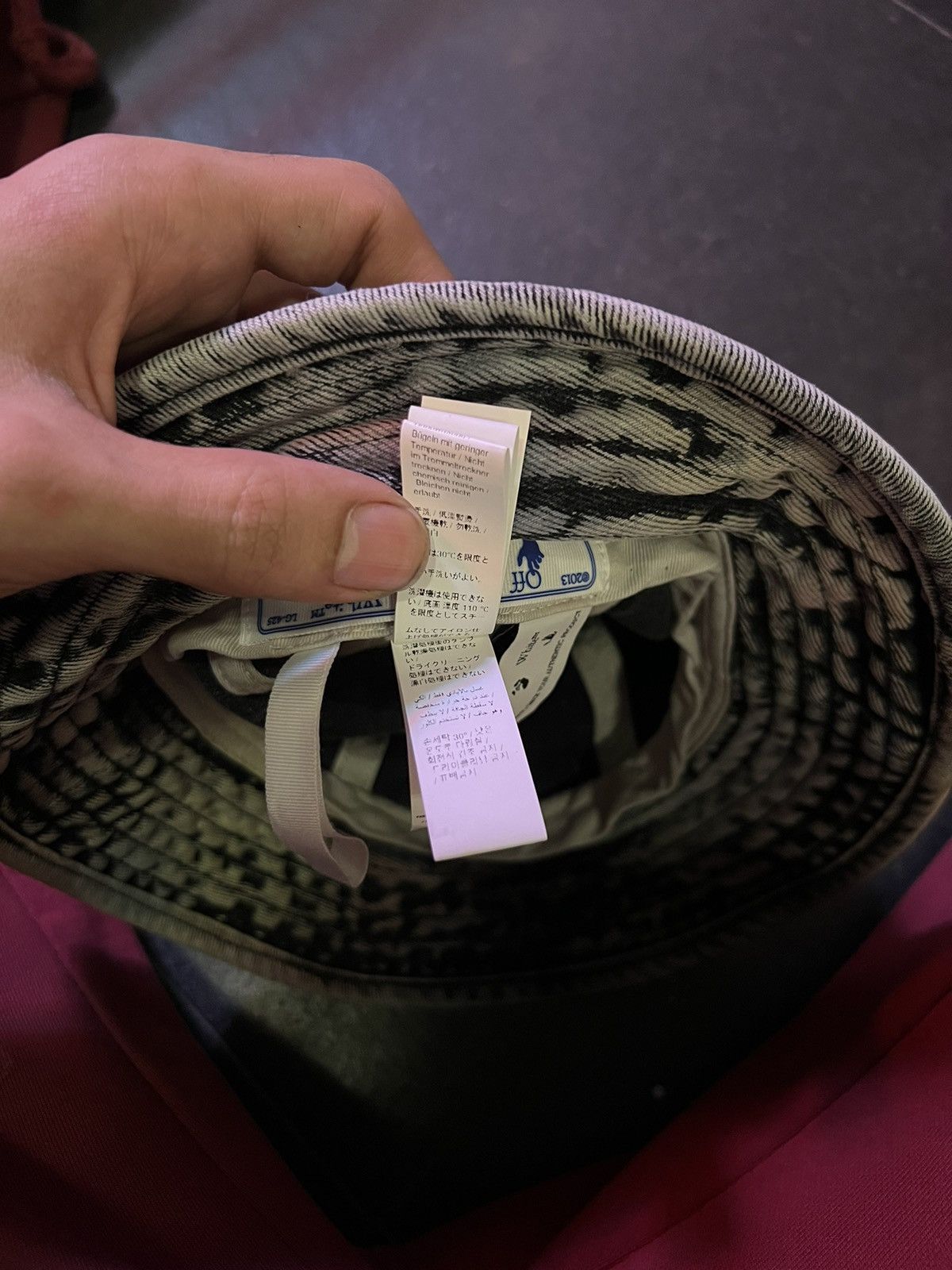 Off-White Off white x Ev Bravado bucket hat Size ONE SIZE - 10 Thumbnail