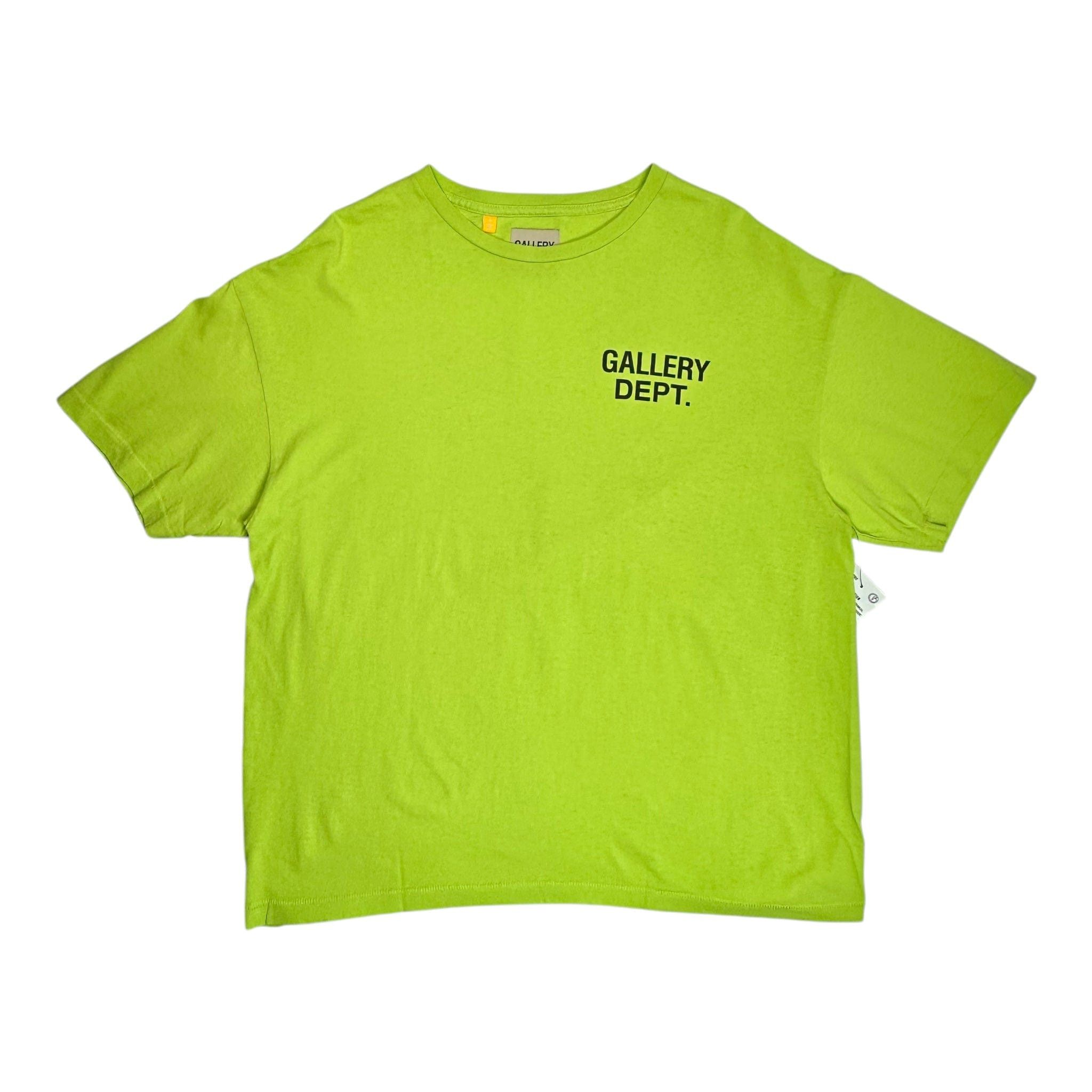 Gallery Dept. Gallery Department Souvenir Short Sleeve Tee Shirt Lime Gree Size US XL / EU 56 / 4 - 1 Thumbnail