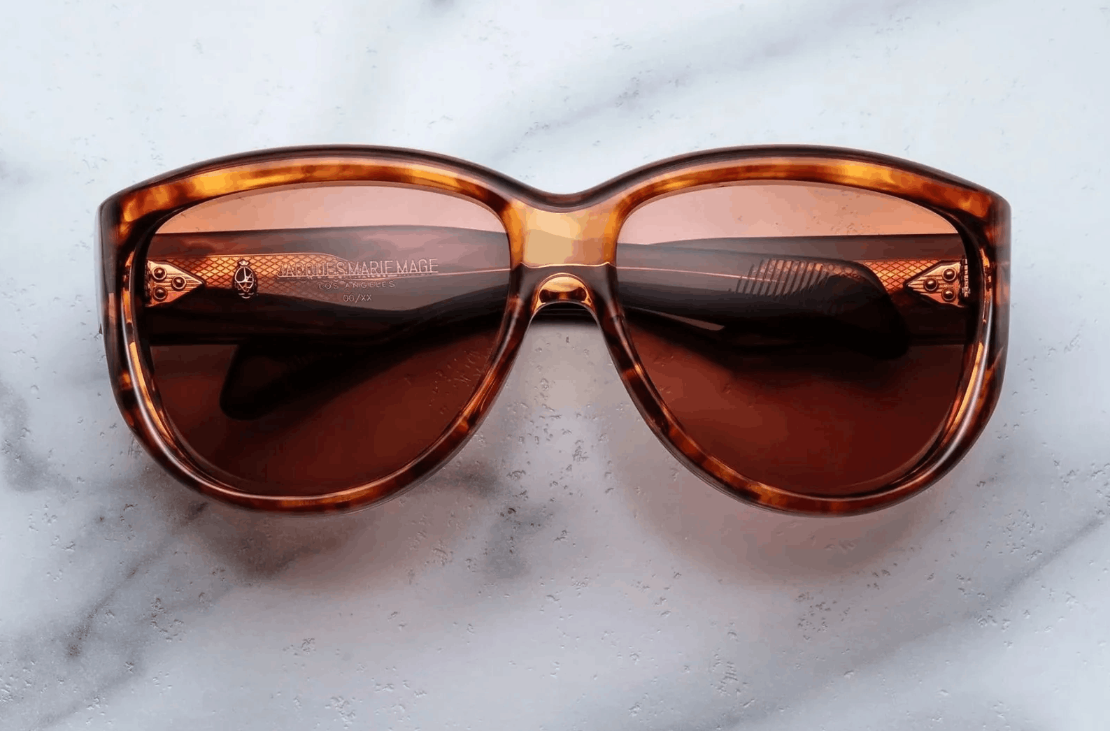 Jmm Ravello Bourbon Sunglasses in Orange, Men's — image 2 of 4