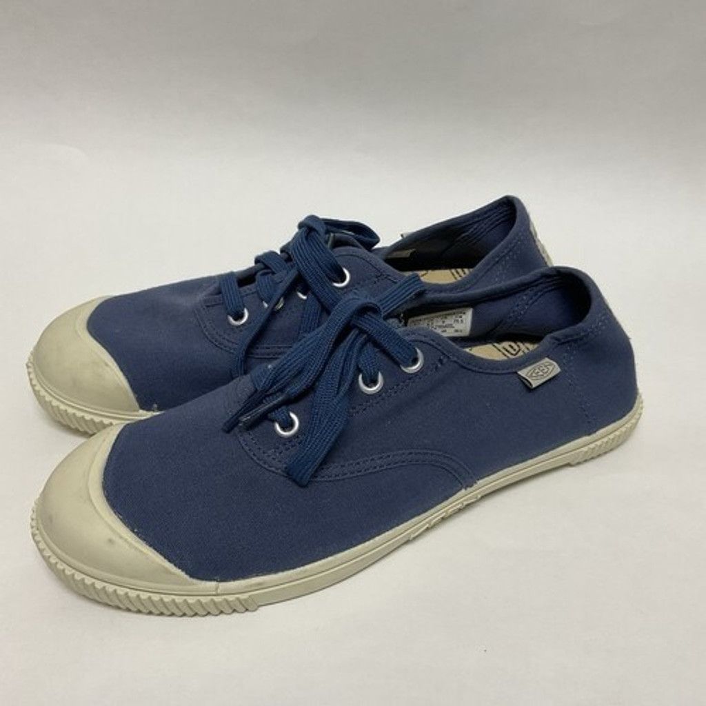 KEEN NWT Keen Vulcanized Canvas Sneakers Women Size 8.5 Navy Blue Size US 8.5 / IT 38.5 - 13 Thumbnail