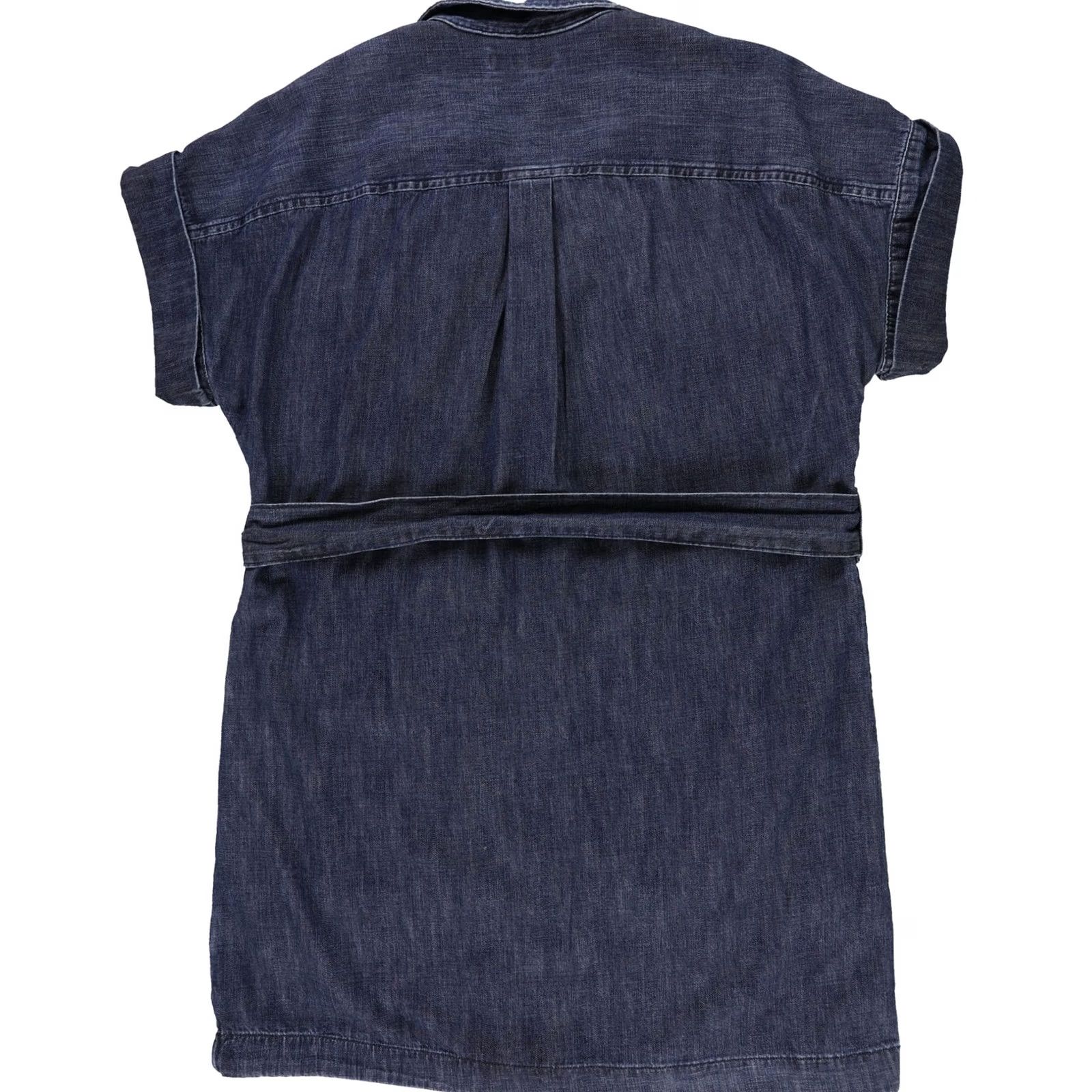 Ralph Lauren Ralph Lauren Womens Belted Shirt Dress Blue Petite 14P Lainleah Size XL / US 12-14 / IT 48-50 - 2 Thumbnail