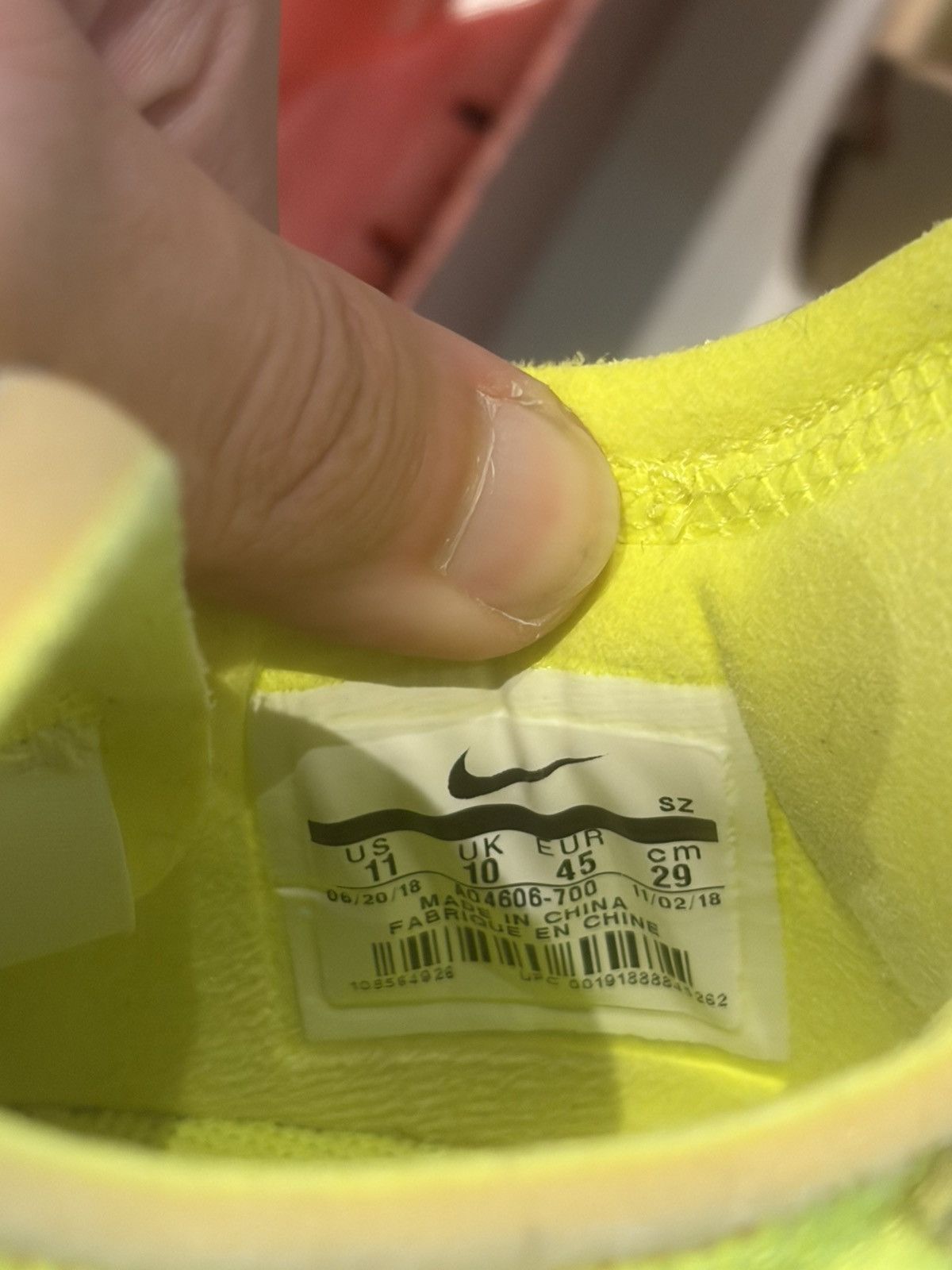 Nike × Off-White Nike x Off White ‘the ten: Volt’ 11 Size US 11 / EU 44 - 8 Thumbnail