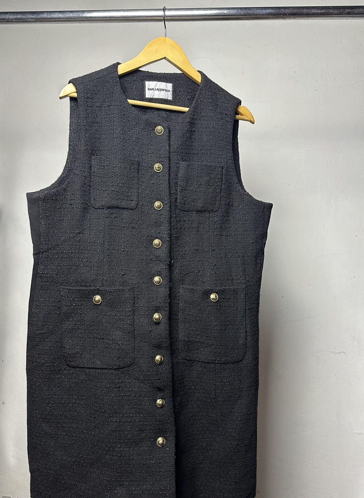 Karl Lagerfeld Karl Lagerfield Paris Vest Size L / US 10 / IT 46 - 7 Thumbnail