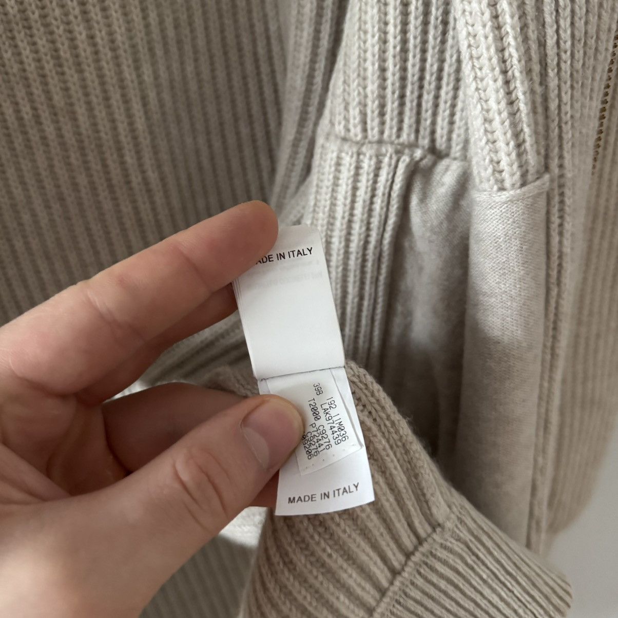 Brunello Cucinelli Women's BRUNELLO CUCINELLI 100%Cashmere Knit Zip Coat XS Size XS / US 0-2 / IT 36-38 - 15 Thumbnail