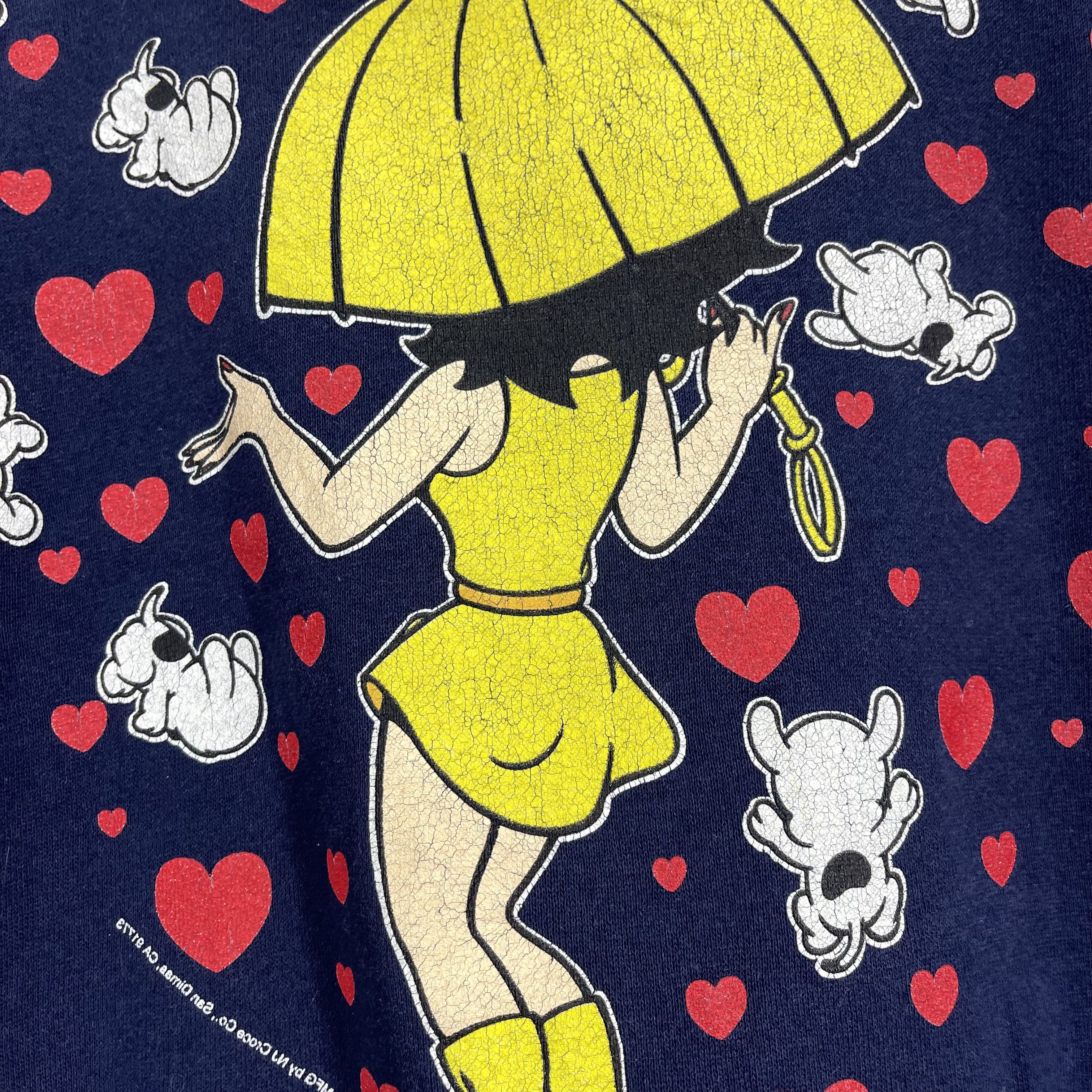 Cartoon Network 90s Vintage BETTY BOOP by SANTEE Hoodie #2523/M Size US L / EU 52-54 / 3 - 15 Thumbnail