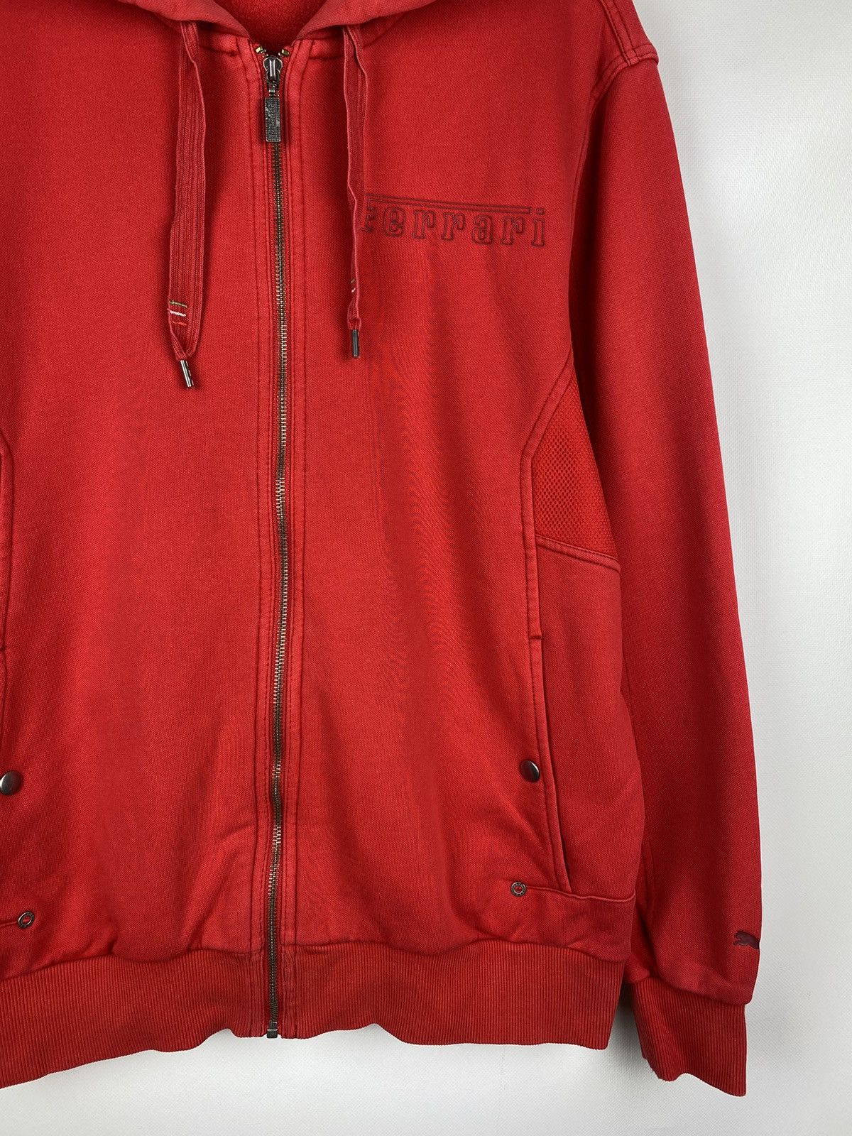 Ferrari × Puma Puma Ferrari men’s heavy cotton full zip hoodie size L Size US L / EU 52-54 / 3 - 6 Thumbnail
