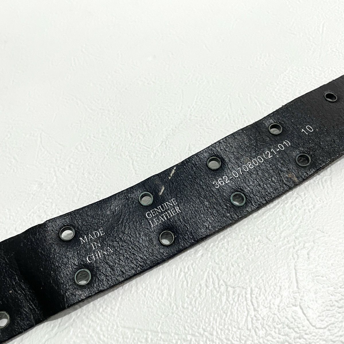 If Six Was Nine Vintage studded y2k leather belt kapital style Size ONE SIZE - 5 Thumbnail
