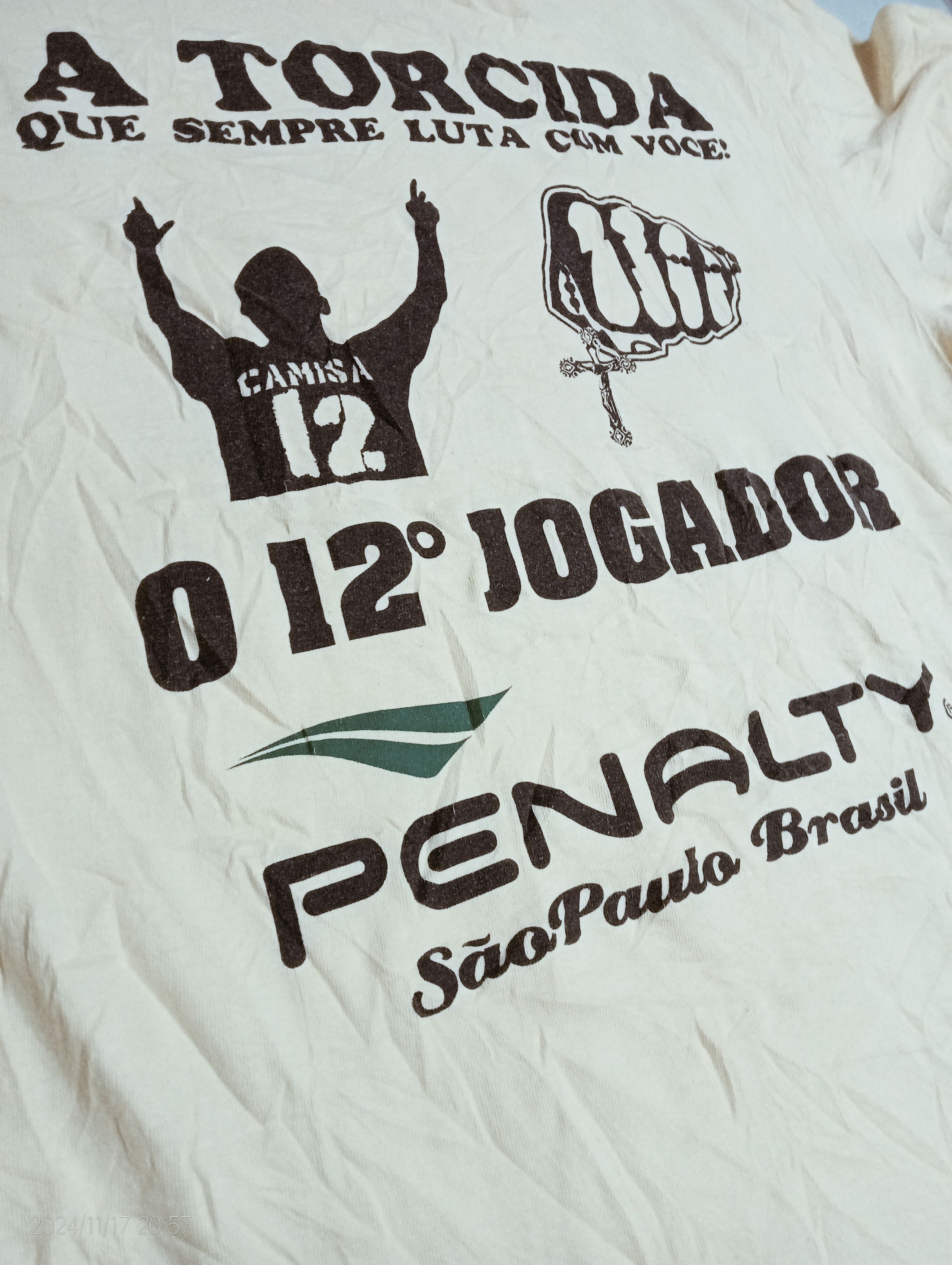 Penalty Vintage Penalty Brazil Tee Very Rare Size US M / EU 48-50 / 2 - 9 Thumbnail