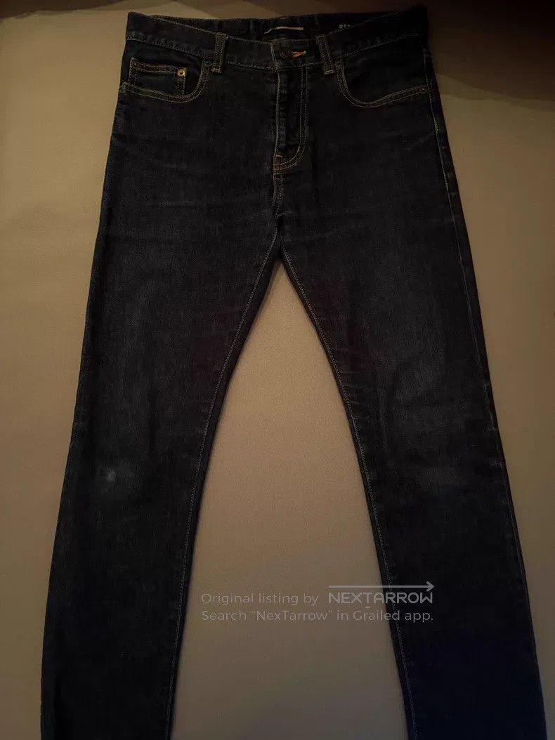 Saint Laurent Paris Saint Laurent Paris Deep blue raw denim pants i Size US 29 - 2 Thumbnail