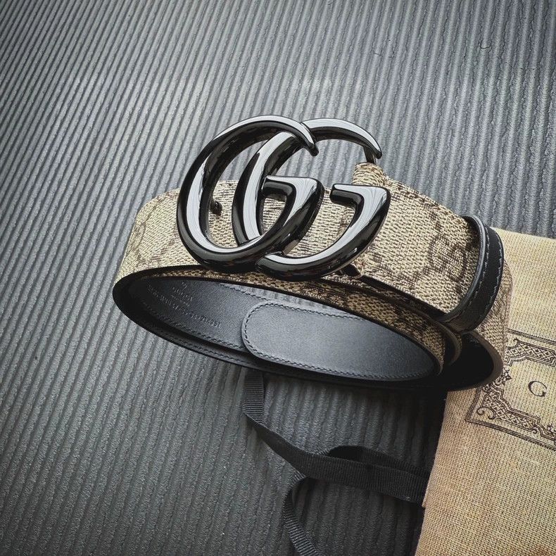 Gucci Gucci Size85 Full-printed small belt Size ONE SIZE - 2 Thumbnail