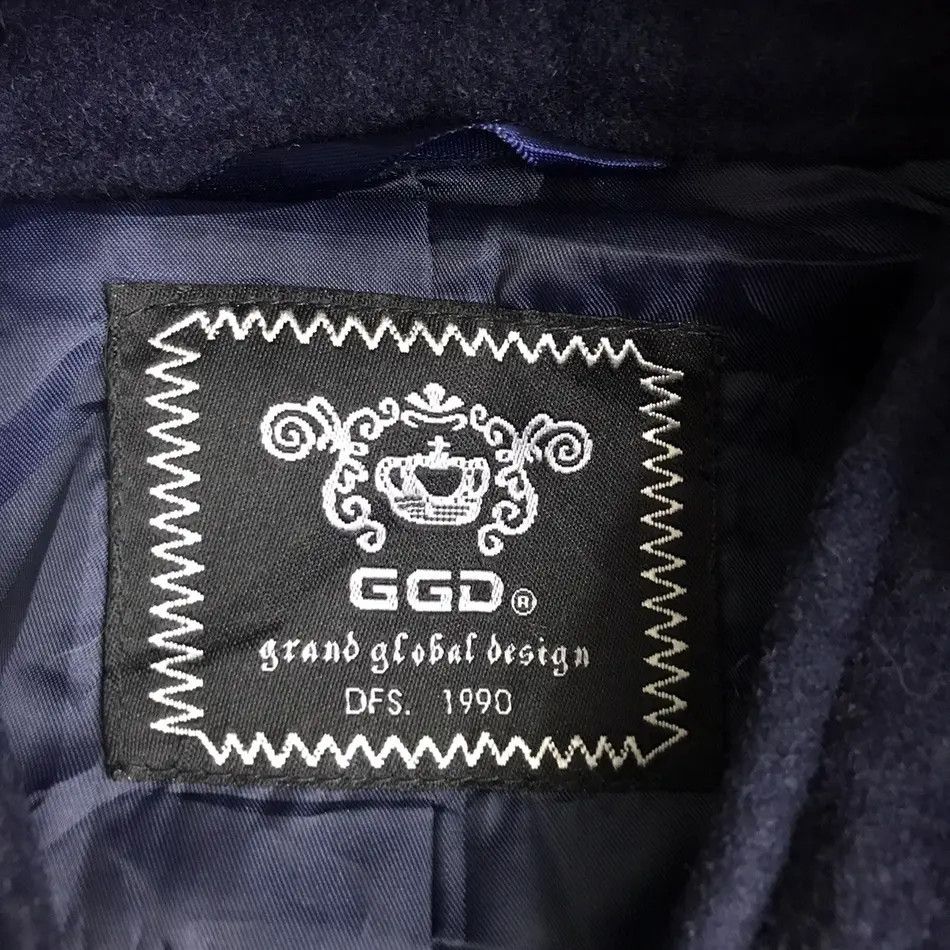 Japanese Brand GRAND GLOBAL DESIGN Ggd Hooded Wool Duffle Coat Size US M / EU 48-50 / 2 - 4 Thumbnail