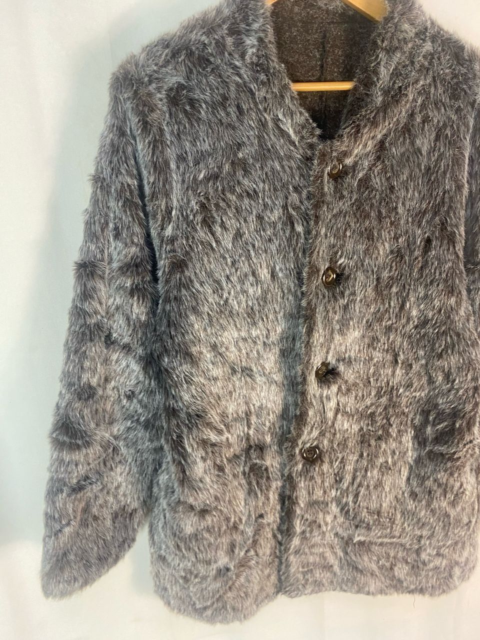 Other Unisex 🔥Unbrand reversible fur button up jacket Size US M / EU 48-50 / 2 - 11 Thumbnail