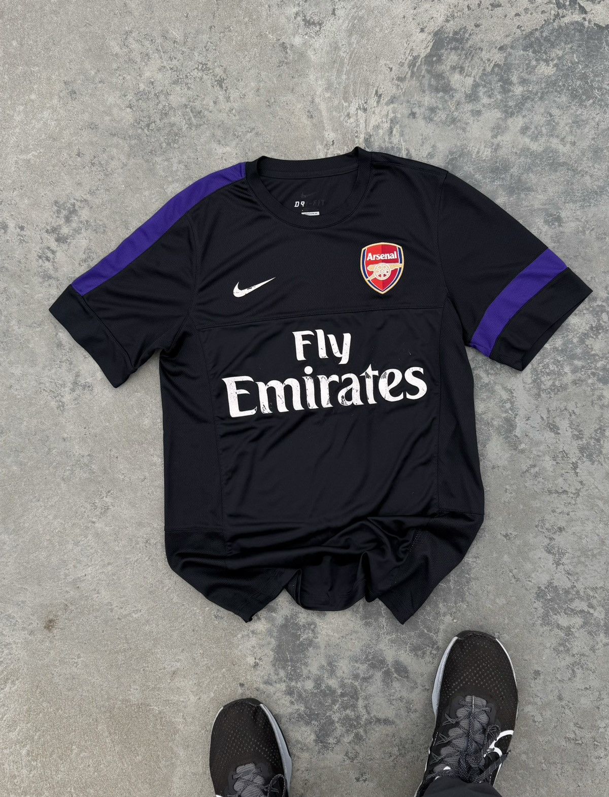 Nike Nike FC Arsenal Y2k Training Soccer Jersey Drill Blokecore Size US M / EU 48-50 / 2 - 2 Thumbnail