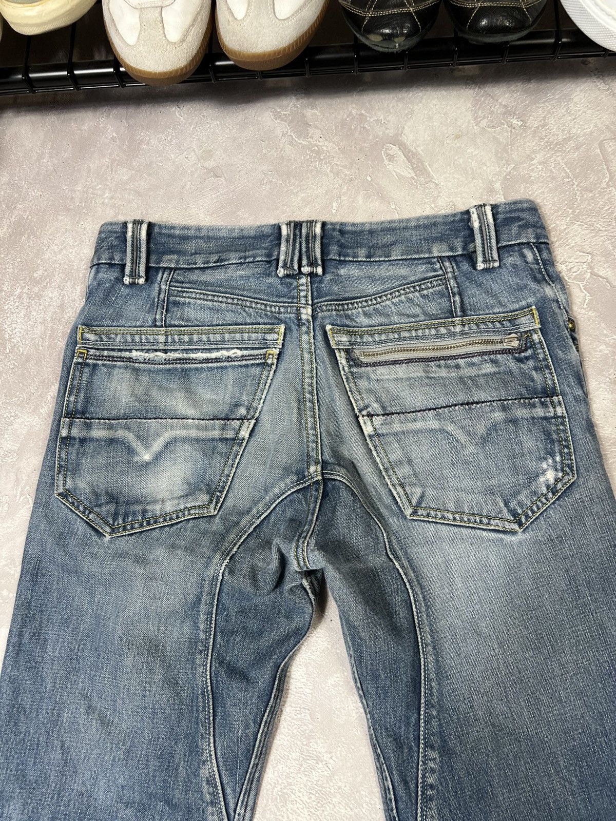 Diesel Vintage Diesel Distressed Baggy Y2k Pants Size US 28 / EU 44 - 2 Thumbnail