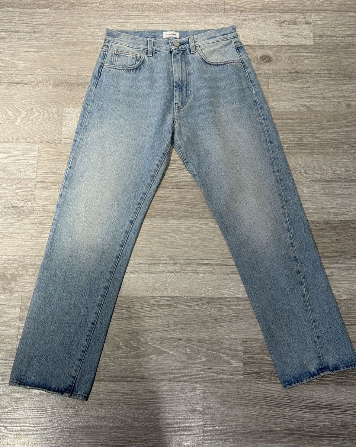 Toteme TOTEME Twisted Seam mid-rise straight jeans Size 25" / US 0 / IT 36 - 6 Thumbnail