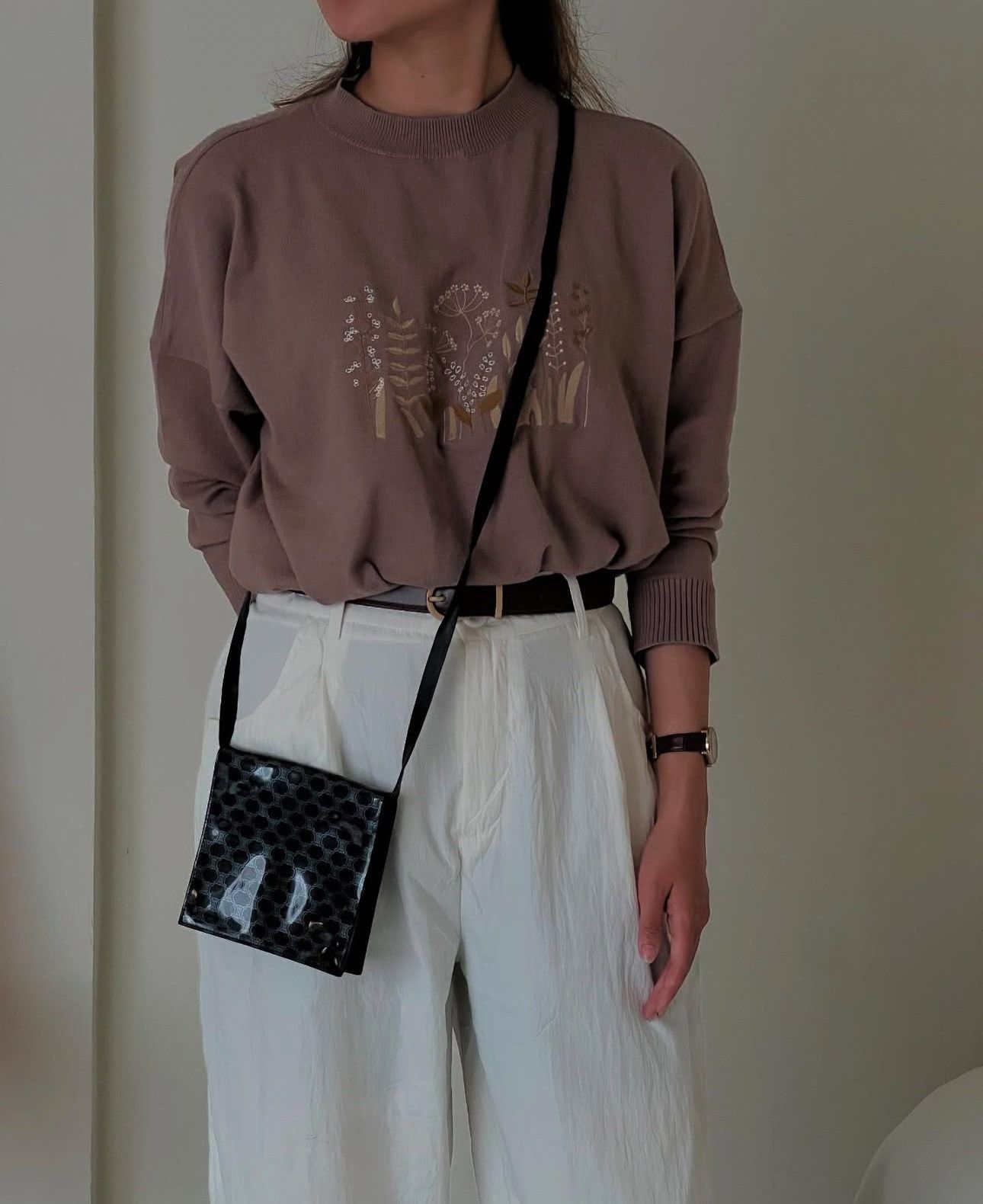 Celine × Vintage Vintage Celine macadam cross body bag Size ONE SIZE - 2 Thumbnail