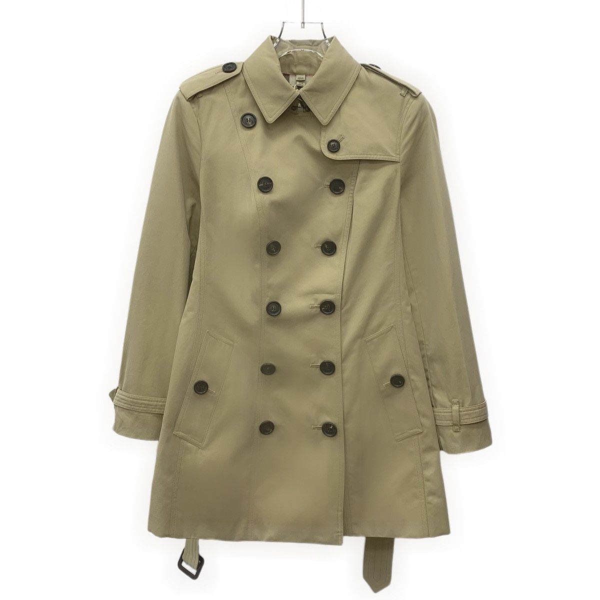 Burberry Burberry brown cotton trench coat Size S / US 4 / IT 40 - 1 Thumbnail