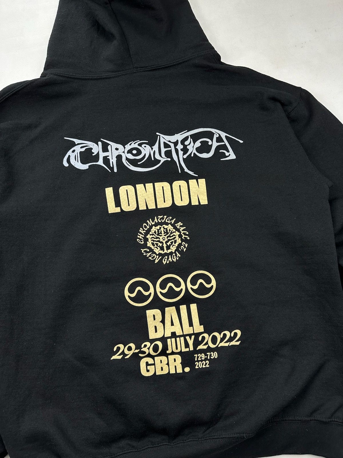 Band Tees Lady Gaga Chromatica Promo Hoodie Forrest Green Size US XL / EU 56 / 4 - 6 Thumbnail