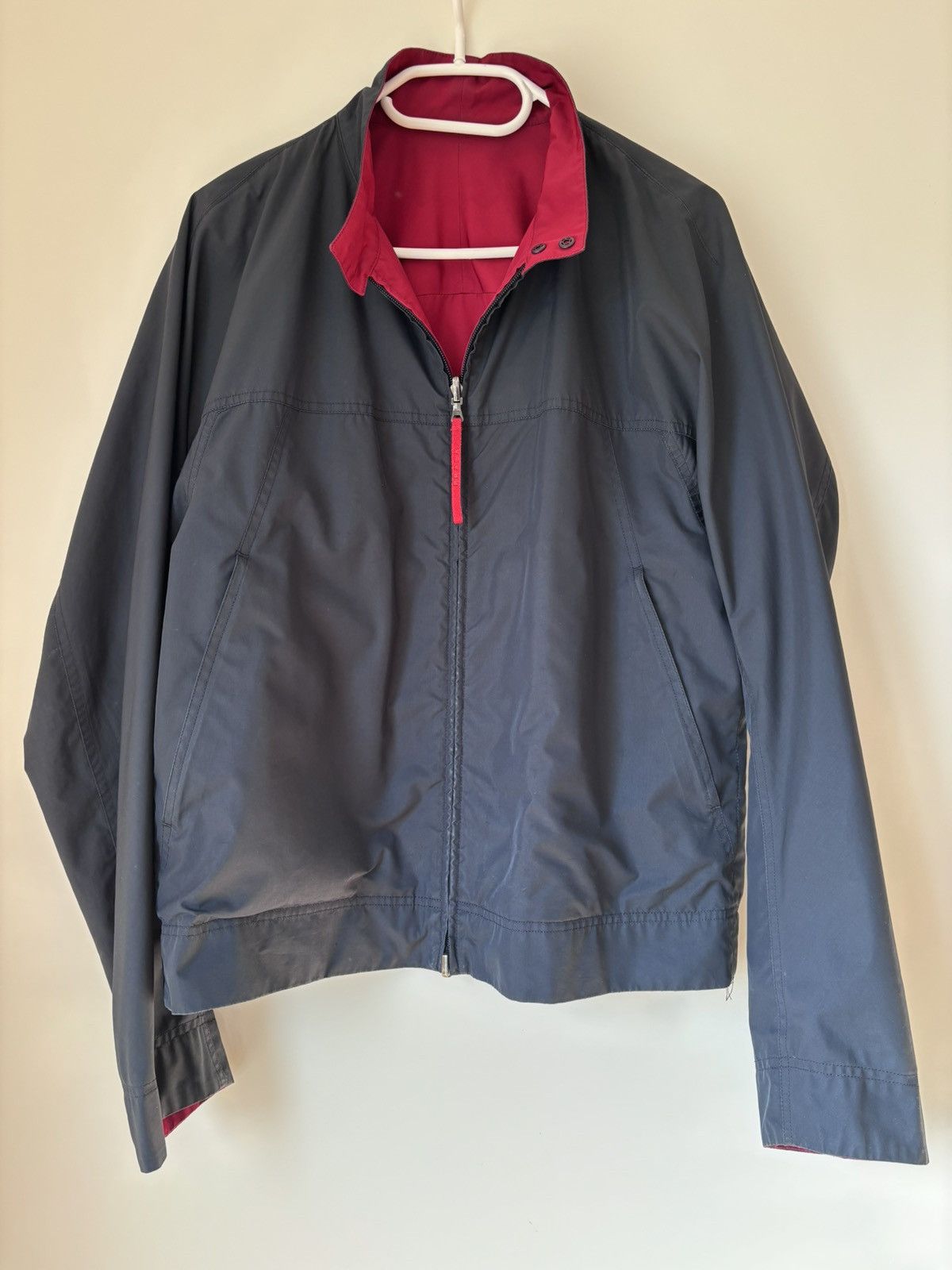 Prada Prada Sport reversible jacket in deep navy/crimson red Size US M / EU 48-50 / 2 - 5 Thumbnail