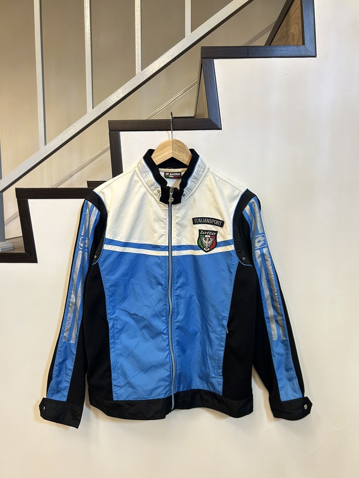 Vintage VINTAGE💥Lotto Italian Sport Racing Jacket Y2K Size US M / EU 48-50 / 2 - 3 Thumbnail