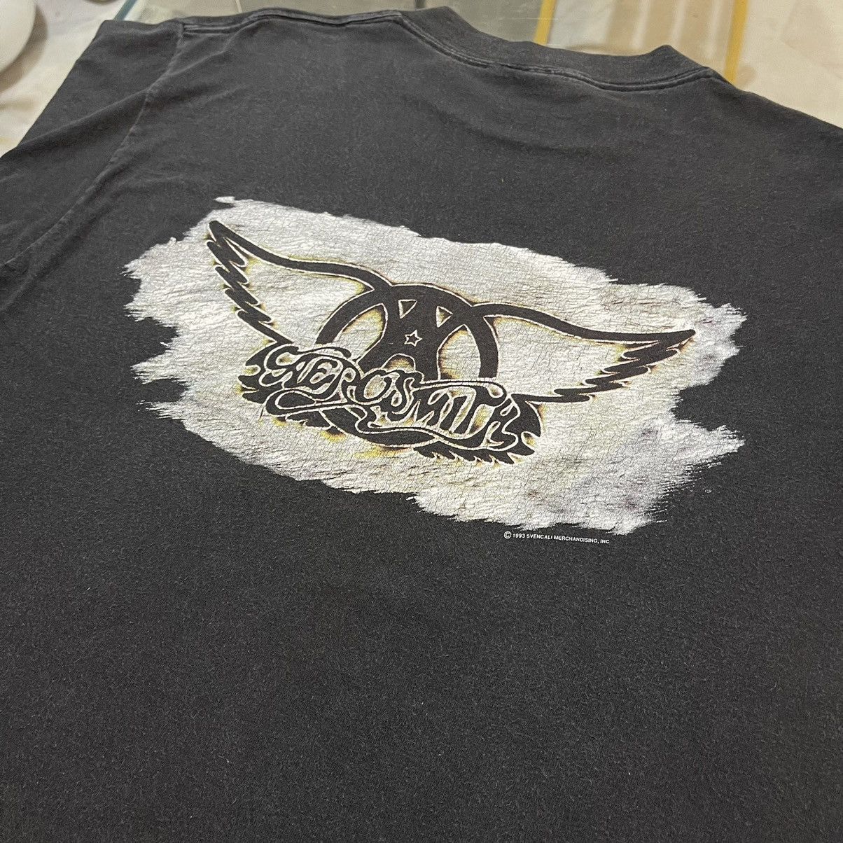 Aerosmith × Band Tees × Vintage AEROSMITH Get A Grip Vintage Band Tees Giant Tag Size US L / EU 52-54 / 3 - 8 Thumbnail