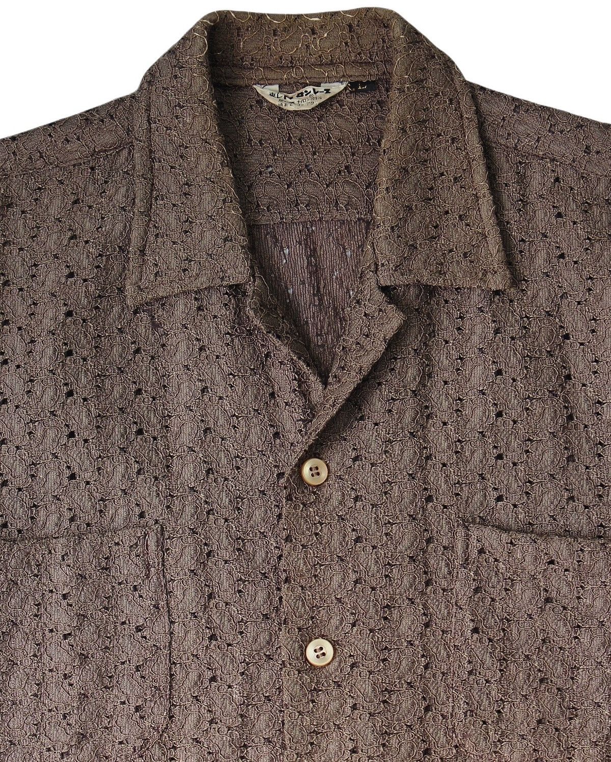 Japanese Brand × Vintage 1990S JAPANESE MADE REPON LACE SHIRT Size US L / EU 52-54 / 3 - 2 Thumbnail