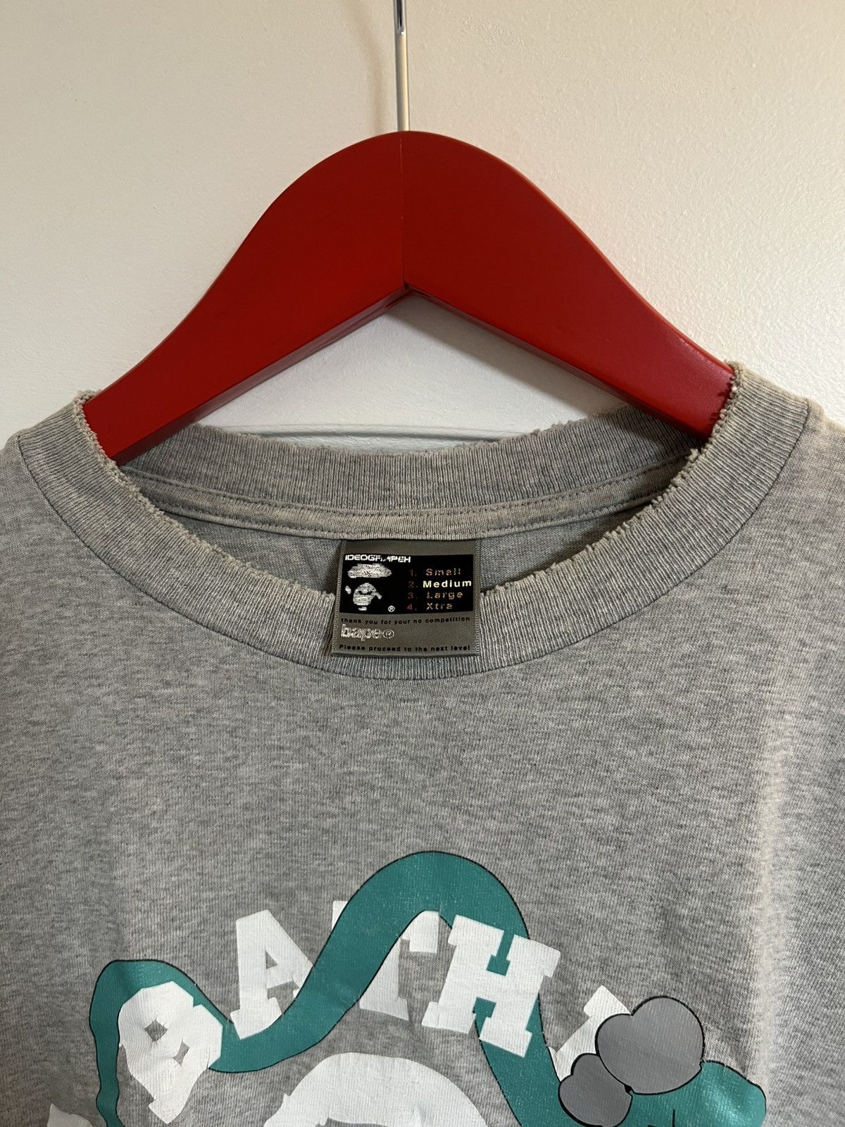 Bape × Kaws Bape x Kaws grey t shirt Size US M / EU 48-50 / 2 - 3 Thumbnail
