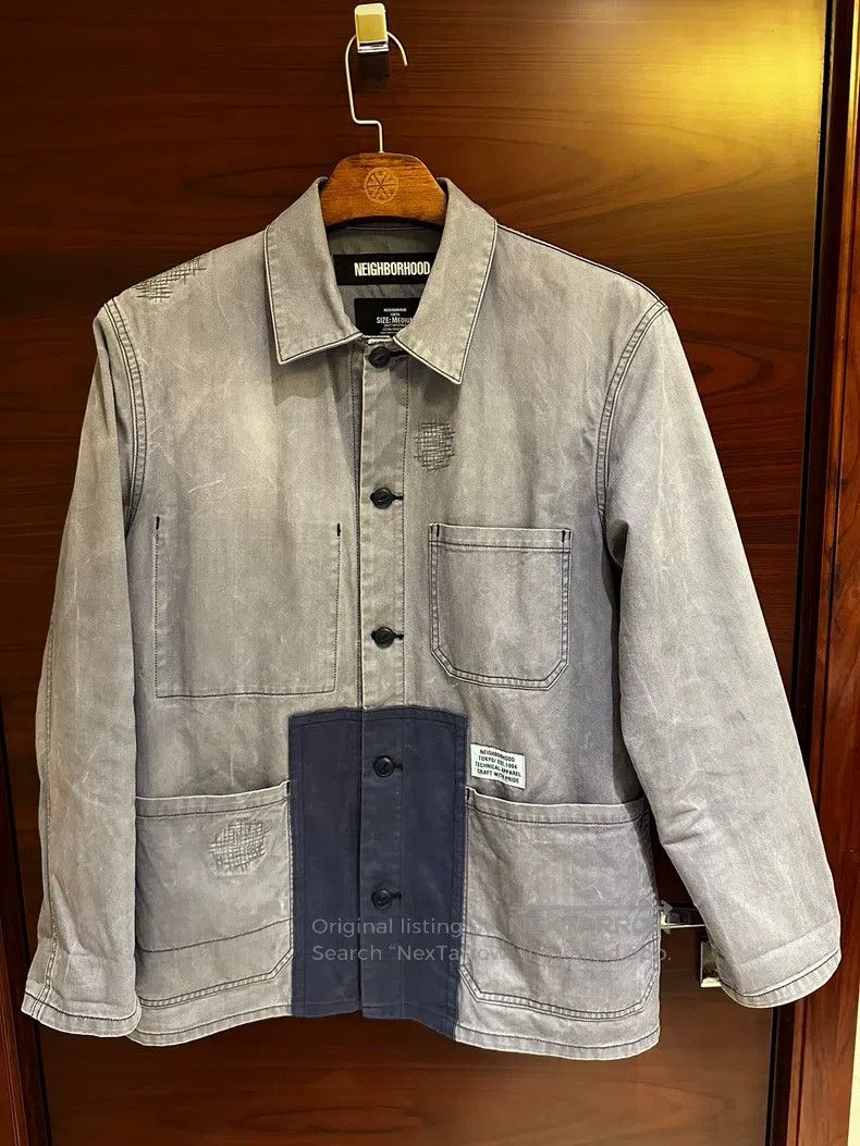 Neighborhood Neighborhood Light Grey Blue Jacket Size US M / EU 48-50 / 2 - 1 Thumbnail