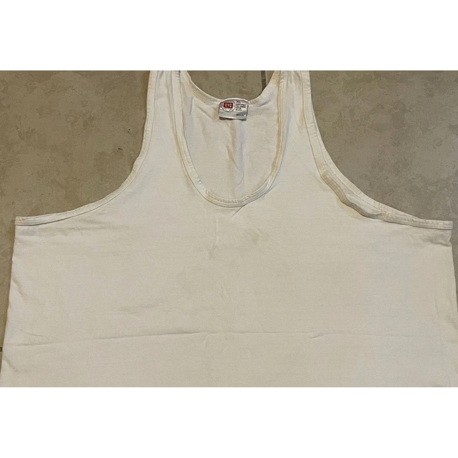 Vintage VINTAGE Drunk Chihuahua Faded Tank Top M White 90s Beach Grunge Funny Saying Pub Bar Tequila Mexico Punk Surf Shirt Mens Size US M / EU 48-50 / 2 - 7 Thumbnail