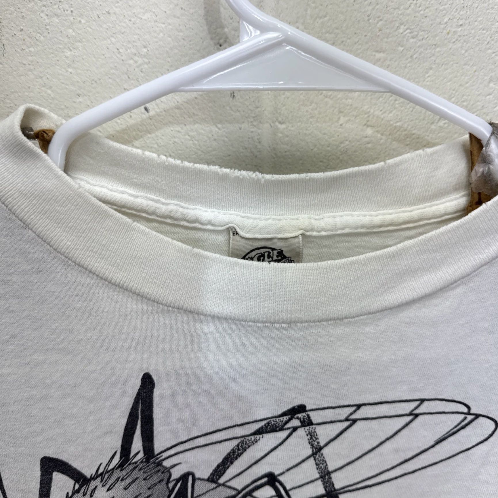 Vintage VINTAGE Eagle Products Men’s T-Shirt 2XL White 90s Mosquito Travel Souvenir Arkansas Size US XXL / EU 58 / 5 - 4 Thumbnail