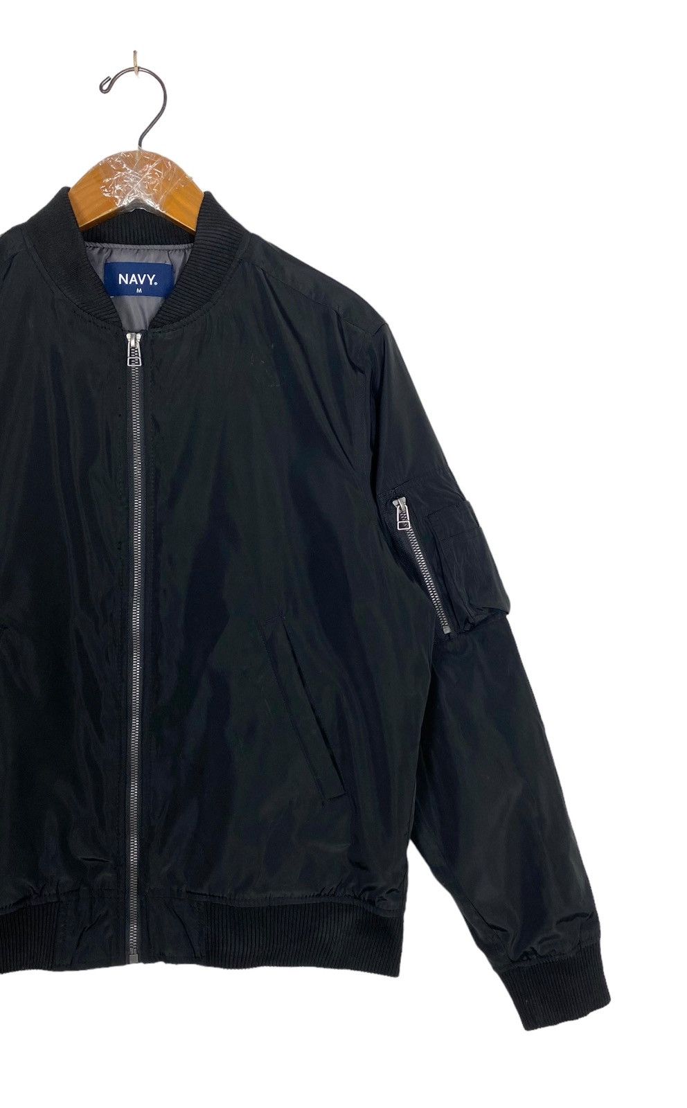 Old Navy Rare‼️ Navy Bomber Jacket Size US S / EU 44-46 / 1 - 3 Thumbnail