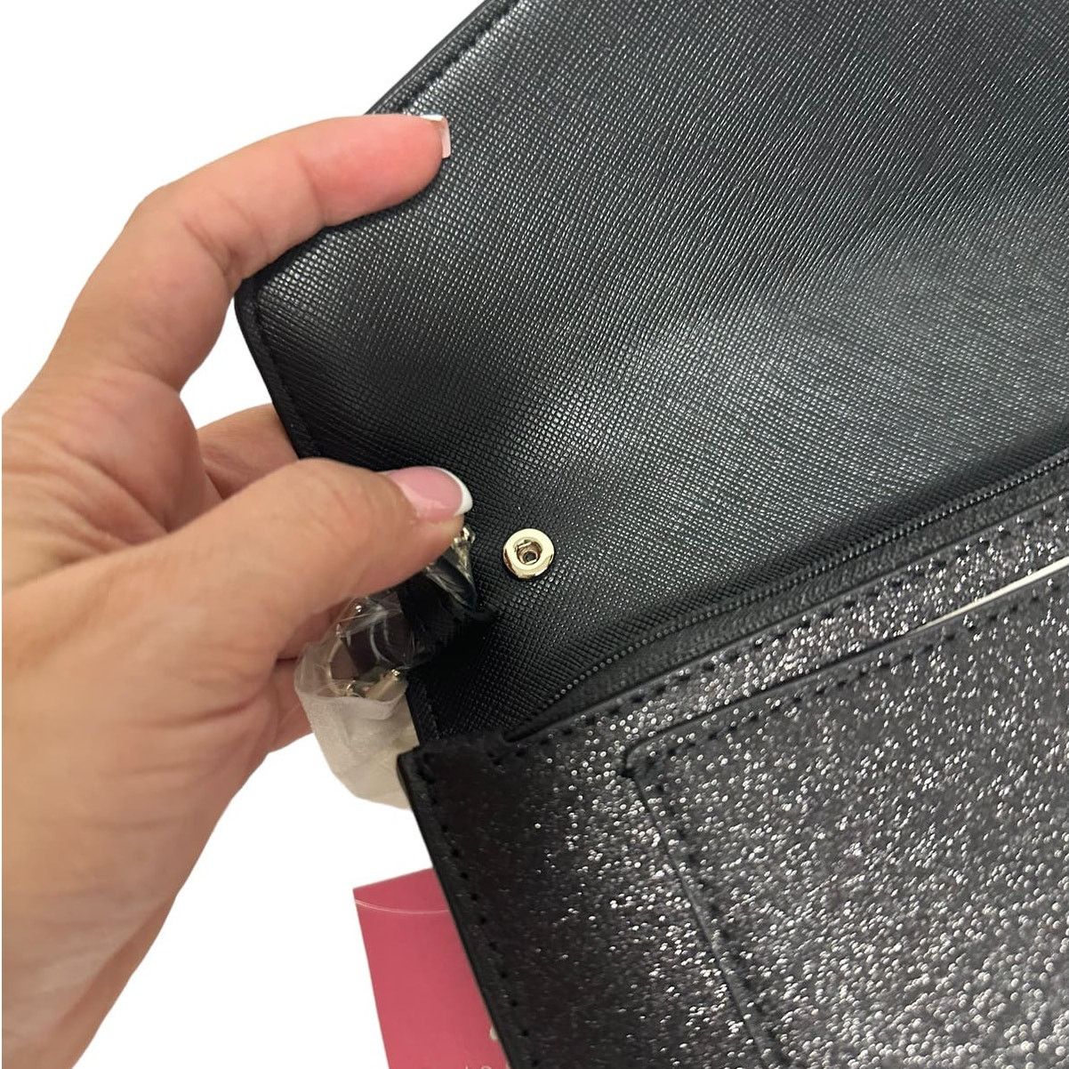 Kate Spade Kate Spade Tinsel Flap Glitter Crossbody Bag Clutch Bag Size ONE SIZE - 6 Thumbnail