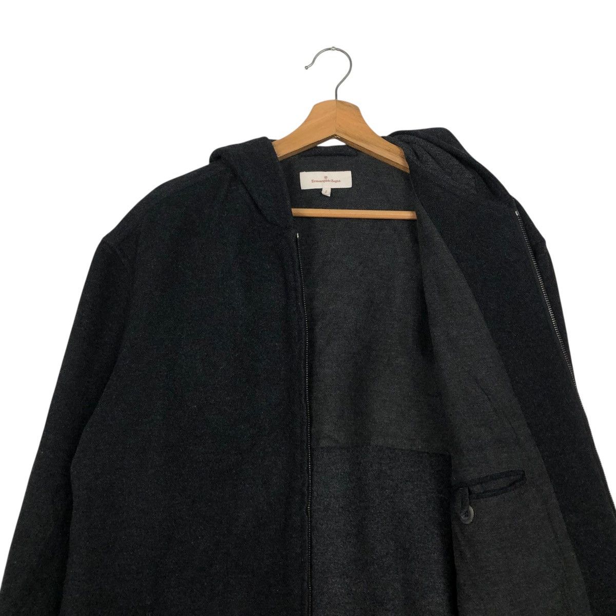 Ermenegildo Zegna 🔥VINTAGE CHORE WOOL WORK JACKET ERMENEGILDO ZEGNA ITALY Size US M / EU 48-50 / 2 - 15 Thumbnail