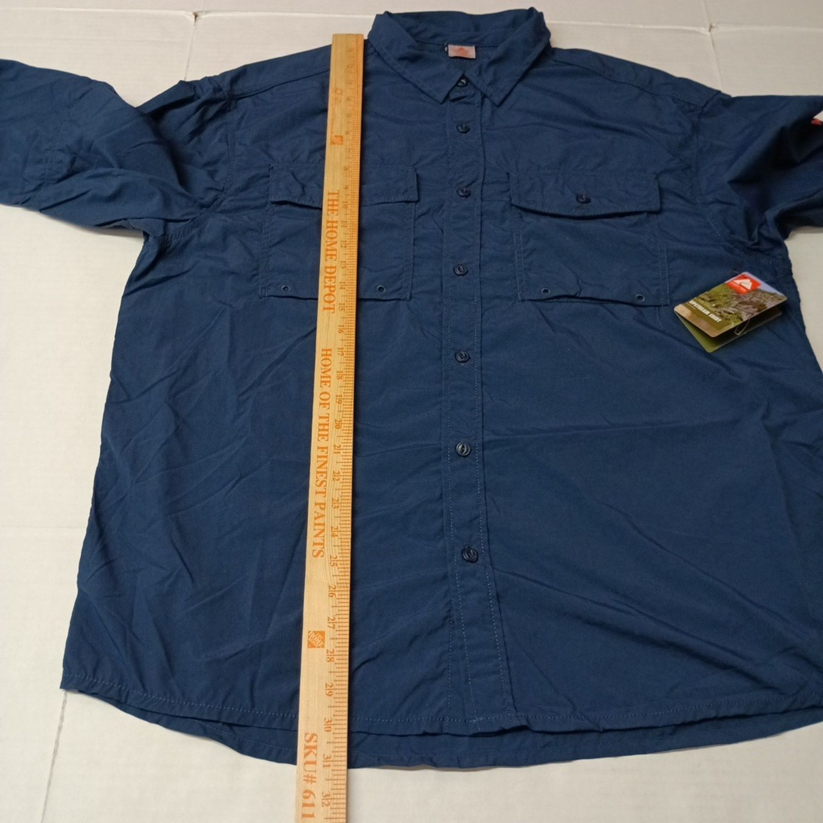 Other Ozark Trail Upstream Shirt Men's XL (46-48) Blue Vented UPF Size US XL / EU 56 / 4 - 7 Thumbnail