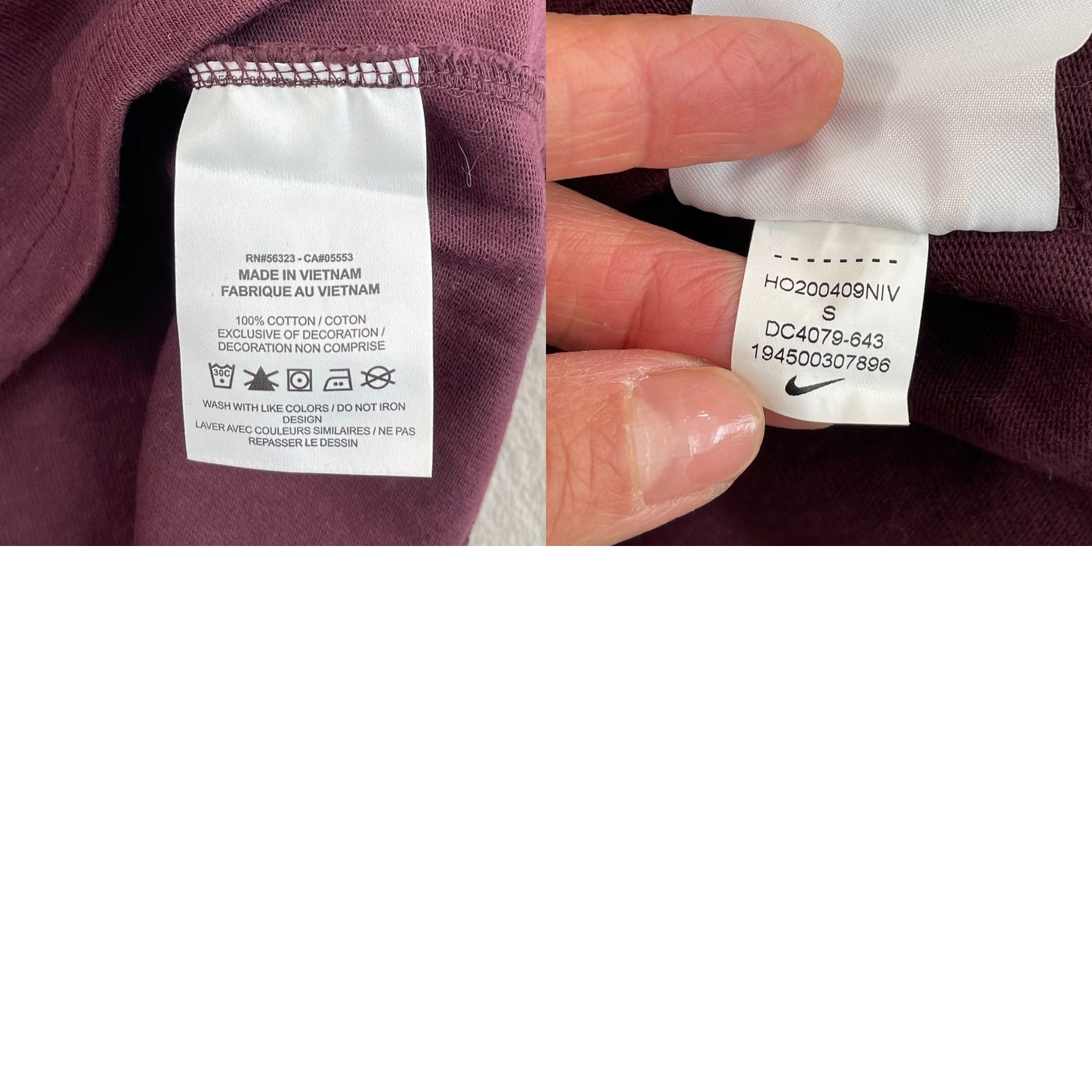 Nike Nike NRG ACG Logo Shirt Deep Burgundy Men S Long Sleeve Heavy NWOT Size US S / EU 44-46 / 1 - 8 Thumbnail