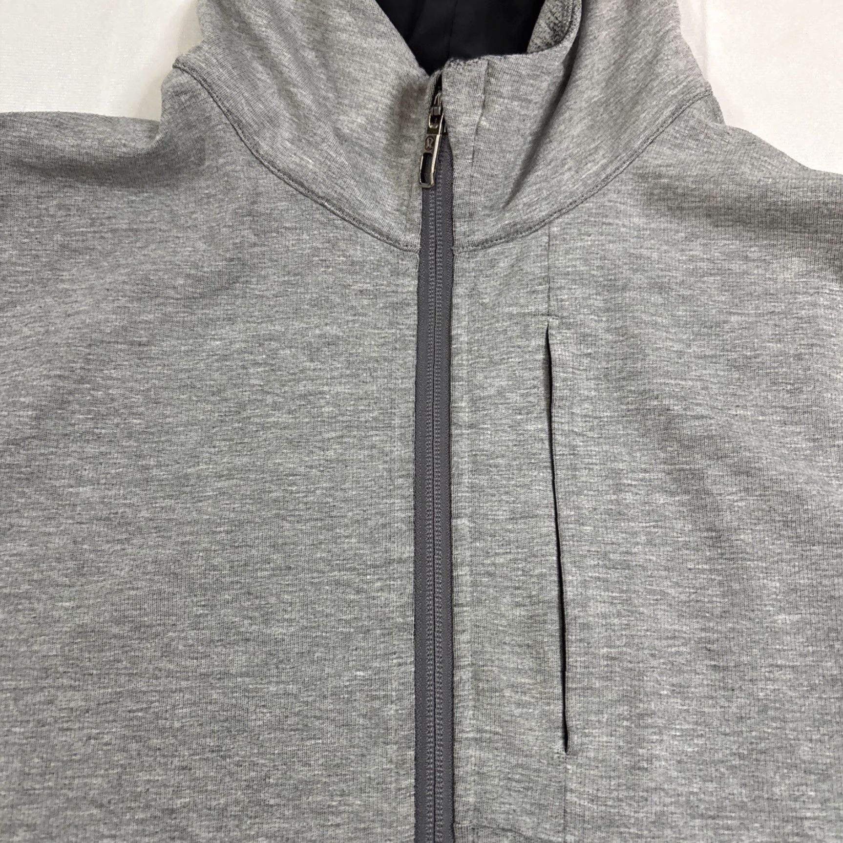 Lululemon Lululemon City Sweat Hooded Zip Hoodie Men L Gray Size US L / EU 52-54 / 3 - 3 Thumbnail