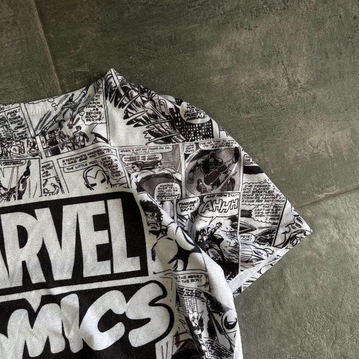 Marvel Comics × Vintage Vintage Marvel Comics T-shirts Overprinted Y2K DC Cartoon Size US S / EU 44-46 / 1 - 4 Thumbnail