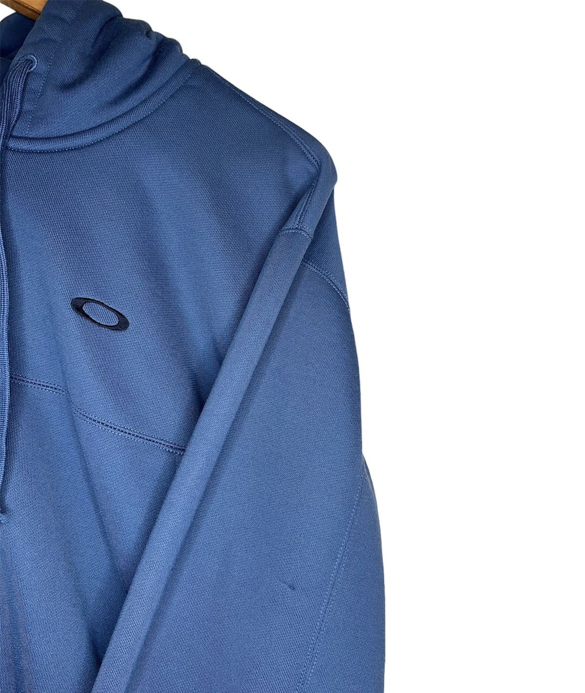Oakley Vintage Y2k Oakley O Logo Zip Up Fleece Hoodie Size US L / EU 52-54 / 3 - 3 Thumbnail