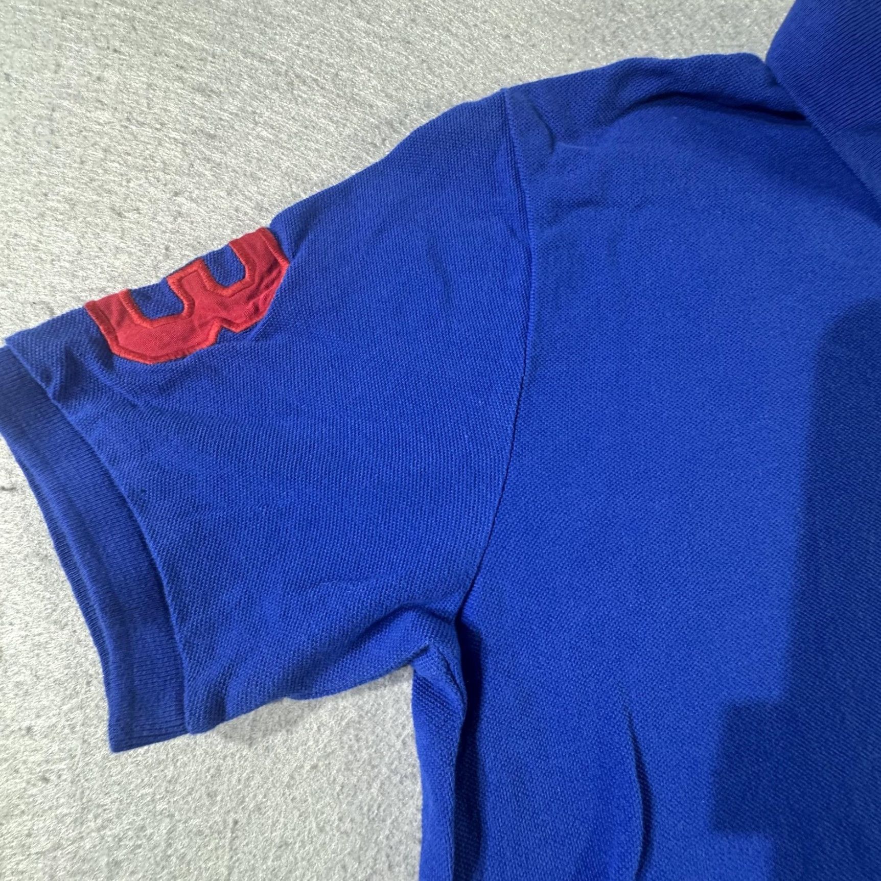 Polo Ralph Lauren Polo Ralph Lauren Shirt Mens XL Blue Classic Fit Big Pony Rugby Number 3 Size US XL / EU 56 / 4 - 3 Thumbnail