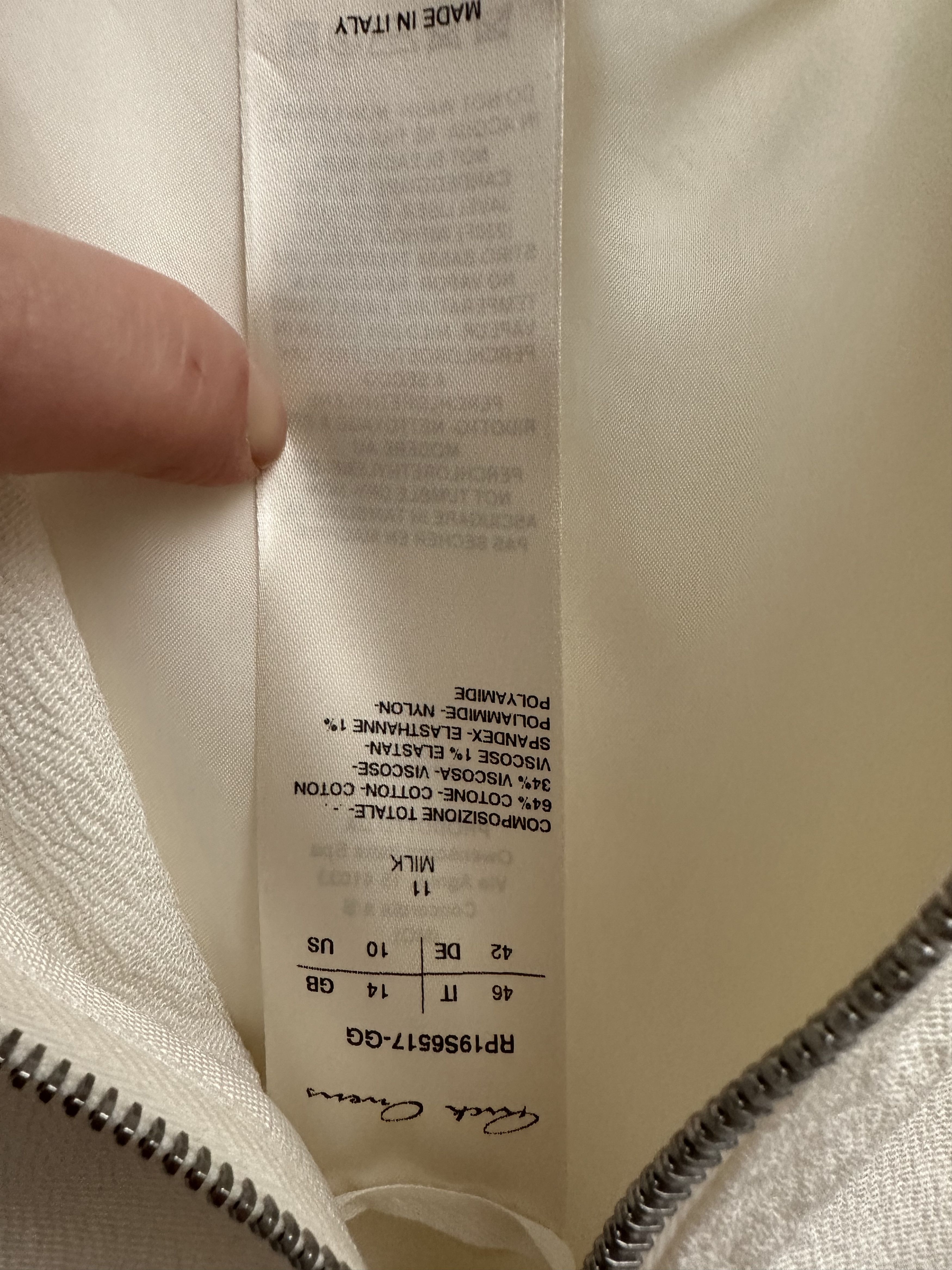 Rick Owens Rick Owens White Bustier Dress, US 10, new ! Size L / US 10 / IT 46 - 15 Thumbnail