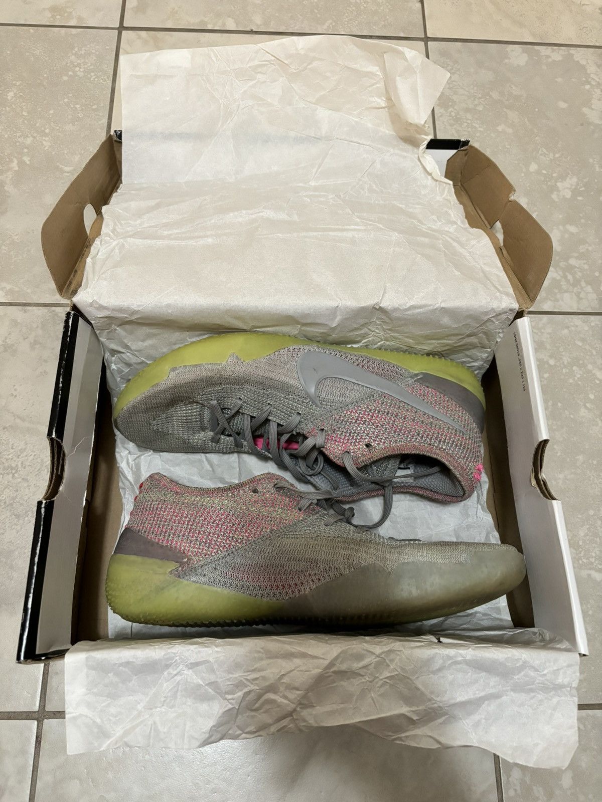 Nxt Wolf Grey New Kobe Nxt Rare Nike Kobe NXT 360 Wolf Grey Multi