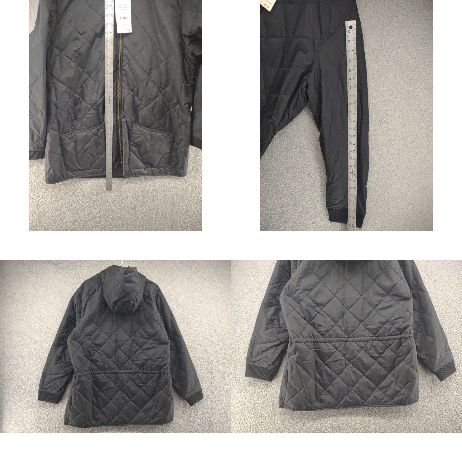 Vintage Duluth Women's Jacket 2XL Black Quilted Hooded Coat NEW Size XXL / US 16-18 / IT 52-54 - 8 Thumbnail
