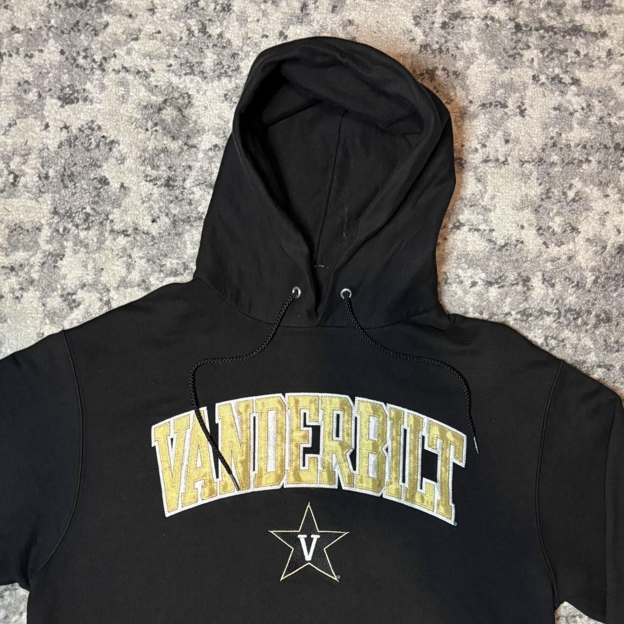Champion Vintage Vanderbilt Commodores Spellout Hoodie Size US L / EU 52-54 / 3 - 2 Thumbnail