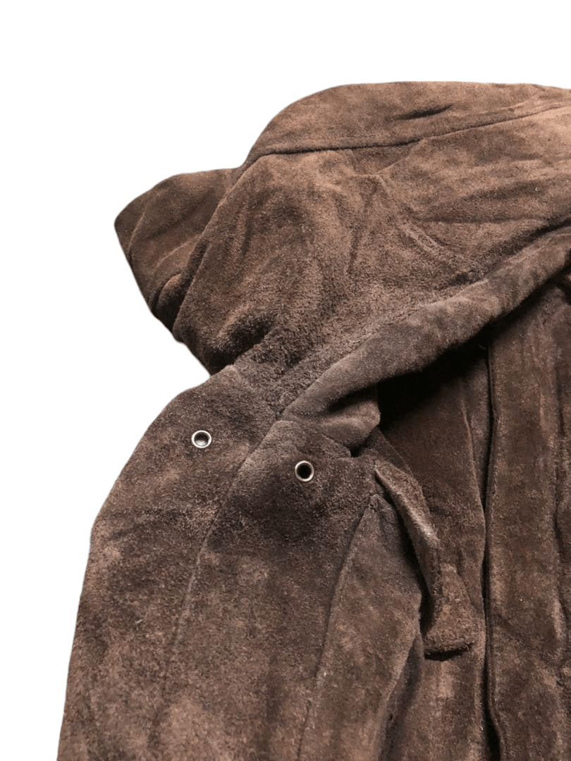 Robinson Les Bains 90s Robinson Les Bains Suede Leather US.Air Force Jacket Size US L / EU 52-54 / 3 - 15 Thumbnail