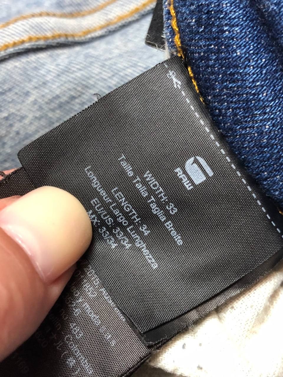 G-Star Vintage G-Star Raw Revend Skinny Denim Jeans Size 33 Size US 33 - 3 Thumbnail