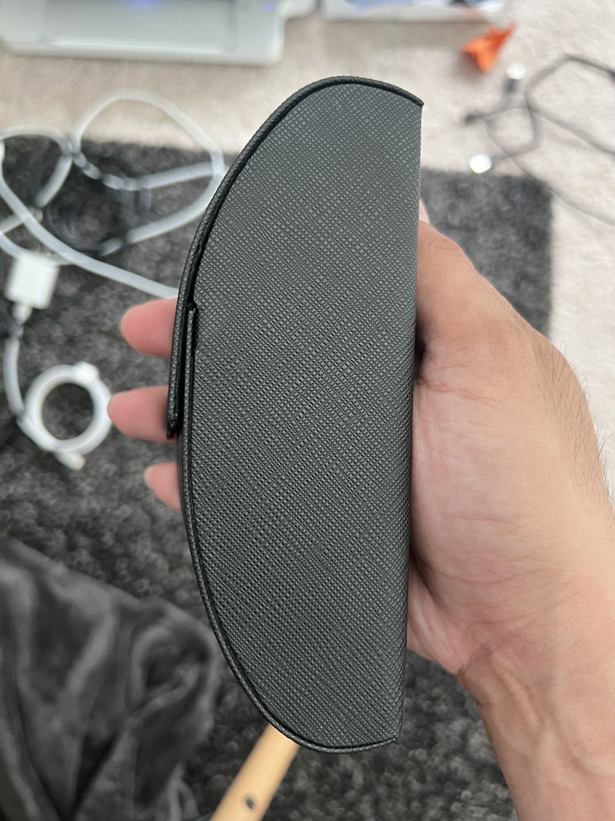 Men Prada Sunglasses Black Frames.